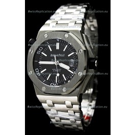 Audemars Piguet Royal Oak Scuba Swiss Watch in Black Dial