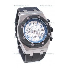 Audemars Piguet Royal Oak Offshore Japanese Replica Watch in Off White Dial