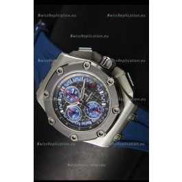 Audemars Piguet Royal Oak Offshore Michael Schumacher Titanium in Blue - Ultimate 1:1 3126 Movement