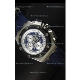 Audemars Piguet Royal Oak Offshore Rubens Barrichello Titanium Blue - 1:1 Mirror Replica