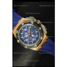 Audemars Piguet Royal Oak Offshore Michael Schumacher Rose Gold Ceramic Bezel