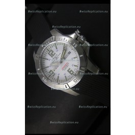 Ball Hydrocarbon Spacemaster Automatic Day Date Rubber Strap in White Dial - Original Citizen Movement 