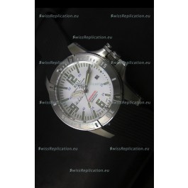 Ball Hydrocarbon Spacemaster Automatic Rubber Strap in White Dial - Original Citizen Movement 