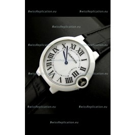 Cartier Ballon de Ladies Replica Watch in White Dial
