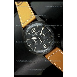 Bell and Ross BR126 Vintage Swiss Quartz Watch in PVD Casing