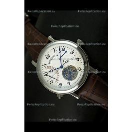 Breguet Retrograde Day/Date Japanese Automatic Watch with Tourbillon
