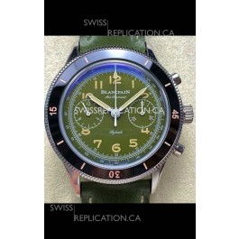 Blancpain Air Command Steel Casing Black Bezel Super Clone Watch 