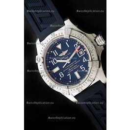Breitling Seawolf Swiss Automatic Watch in Dark Blue Dial