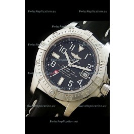 Breitling Avenger Seawolf Swiss Replica Watch in Black Dial