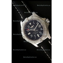 Breitling Seawolf Swiss Automatic Watch in Black Dial