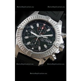 Breitling Avenger Seawolf Swiss Replica Watch in Black Dial