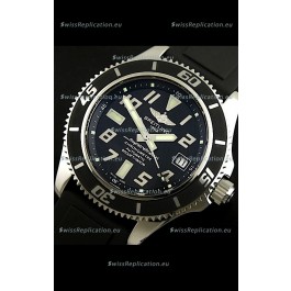 Breitling Superocean Swiss Replica Watch in Black Dial - Ultimate Mirror Replica