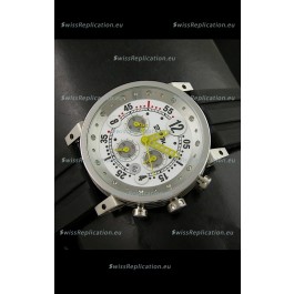 B.R.M.0011G6 Japanese Replica Quartz Watch in White Dial