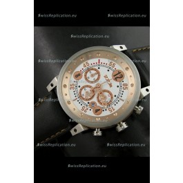 B.R.M.0011G6 Japanese Replica Quartz Watch in Black&Rose Gold Dial
