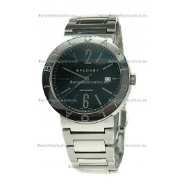 Bvlgari Automatic Swiss Replica Watch in Black Dial