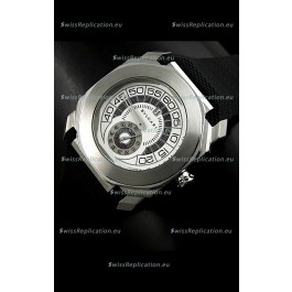 Bvlgari Gerald Genta Swiss Replica Watch in White Dial