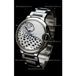 Cartier Ballon de Swiss Replica Watch in White Dial