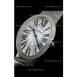 Cartier Ballon de Swiss Replica Watch in White Dial