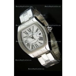 Cartier Roadster Swiss Replica Watch Stainless Steel - 38MM Wide