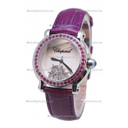 Chopard Happy Sport Star Shaped Diamonds Swiss Watch