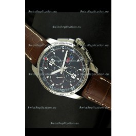 Chopard Mille Miglia GT XL Swiss Replica Watch in Brown Leather Strap - MIRROR REPLICA