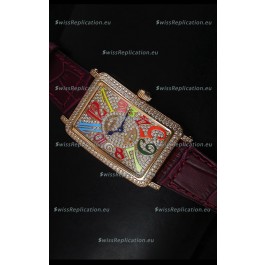 Franck Muller Master of Complications Long Island Ladies Watch in Pink Gold
