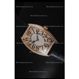 Franck Muller Master of Complications Casablanca Ladies Watch in Rose Gold Case 