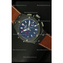 Hublot Big Bang Stainless Ceramic Case/Bezel Swiss Quartz Watch 45MM