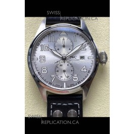IWC PILOT'S Monopusher Steel Dial Replica Watch 