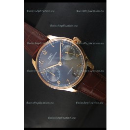 IWC Portugieser IW500702 Swiss Automatic Watch in Grey Dial - Updated 1:1 Mirror Replica 