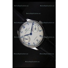 IWC Portugieser IW500705 Swiss Automatic Watch in White Dial - Updated 1:1 Mirror Replica 