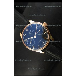 IWC Portugieser IW500702 Swiss Automatic Watch in Black Dial - Updated 1:1 Mirror Replica 