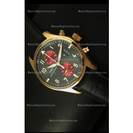 IWC Spitfire Tribecca Edition Watch in Rose Gold - 1:1 Mirror Replica