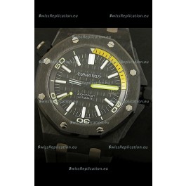 Audemars Piguet Royal Oak Offshore Scuba Swiss Replica Watch - Genuine Carbon Casing