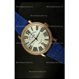 Franck Muller Master of Complications Liberty Japanese Watch in Purple Strap