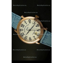 Franck Muller Master of Complications Liberty Japanese Watch Blue Strap