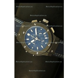 Hublot Big Bang Black Ceramic Case Watch in Quartz Movement