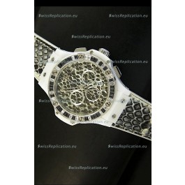 Hublot Big Bang Snow Leopard MARIA HOFL -RIESCH Edition 34MM Watch