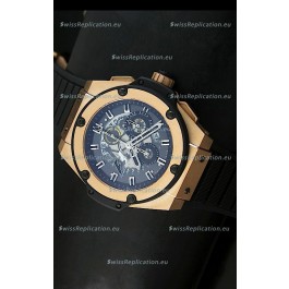 Hublot Big Bang King Power Formula 1 Swiss Watch in Pink Gold Case