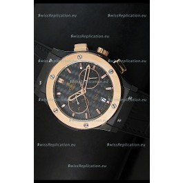 Hublot Classic Fusion Chrono Japanese Quartz Replica Watch Two Tone