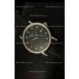 Patek Philippe Calatrava 5298 Swiss Replica Watch in Steel Casing - Diamonds Hours