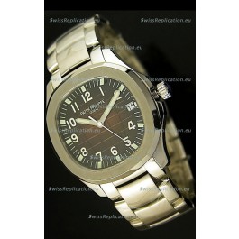 Patek Philippe 5167 Aquanaut Jumbo Swiss Replica Watch - 1:1 Mirror Replica Brown Dial