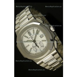 Patek Philippe Nautilus 5980 Chronograph Swiss Replica Watch - 1:1 Mirror Replica