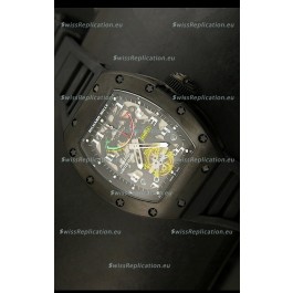 Richard Mille RM002 Power Reserve Tourbillon Swiss Replica Watch in PVD 
