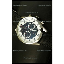 Tag Heuer Carrera Calibre 36 Flyback Black Dial Replica Watch - Quartz Movement