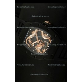 Richard Mille RM057 Tourbillon Jackie Chan Swiss Replica Watch in PVD Case