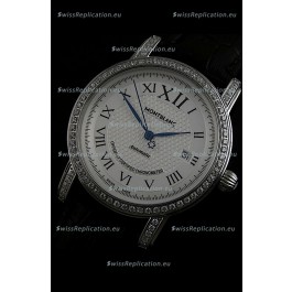 Mont Blanc Swiss Automatic Watch in Stainless Steel