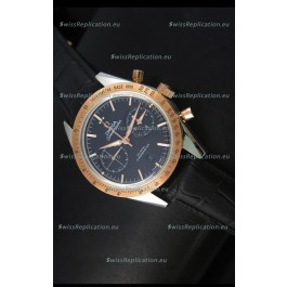 Omega Speedmaster Moon Watch Co-Axial Swiss Watch Two Tone Case - 1:1 Mirror Replica