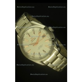 Omega Seamaster Aqua Terra Co-Axial Swiss Watch White Dial