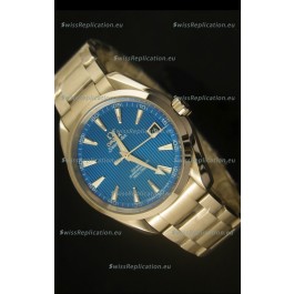 Omega Seamaster Aqua Terra Co-Axial Swiss Watch Blue Dial